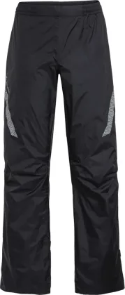 Vaude cyklistické nepremokavé nohavice Luminum Perf. II, pánske, black