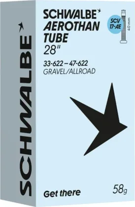 Duša SCV17-AE (33/47-622) 28x1.30–1.85 SCV 40mm Aerothan 58g