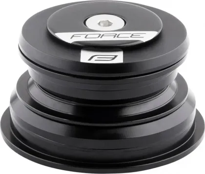 FORCE hlavové zloženie TAPER 1 1/8" -1 1/2", polointegrované, 56mm, čierne