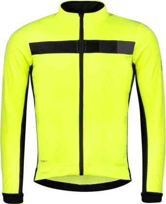 FORCE bunda FROST softshell pánska, fluo-čierna