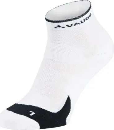 Vaude krátke ponožky, white