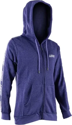 LEATT mikina na zips Tech Women, Cosmic Blue