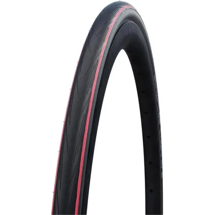 Plášť LUGANO II 700x25C (25-622) 50EPI 330g K-Guard SiC červené pásiky skladací