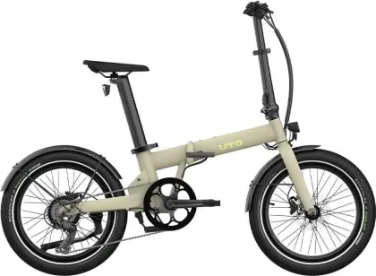 UTO Skladací elektrobicykel OG20 2025 Desert Sand, Čierna/Zelená/Modrá/Béžová