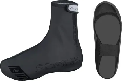 FORCE návleky tretier PU DRY MTB, čierne