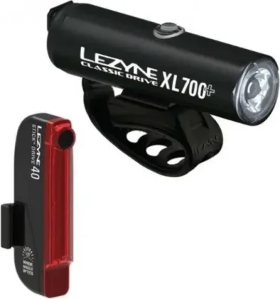 Lezyne set svetiel CLASSIC 700+ a STICK
