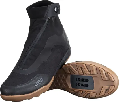 Leatt nepremokavá cyklo obuv HydraDri 7.0 Clip, pánska, black