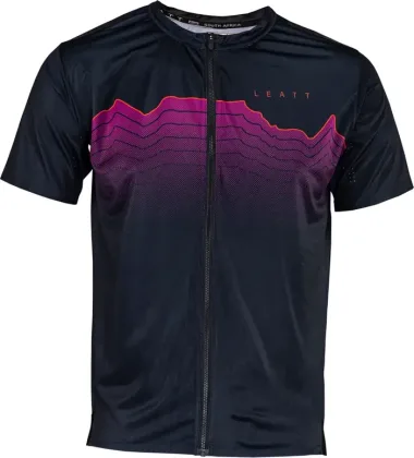 Leatt dres s krátkym rukávom MTB Trail 3.0, pánsky, black