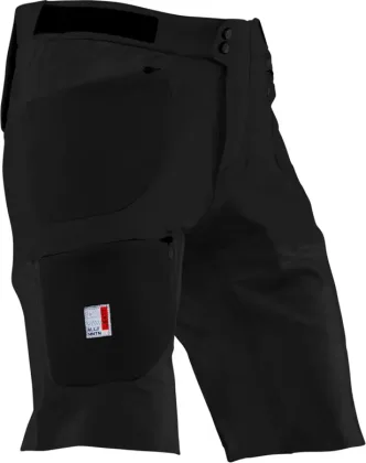 Leatt krátke cyklo nohavice MTB AllMtn 3.0, pánske, black