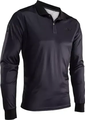 Leatt polo triko Team Long, pánske, graphene