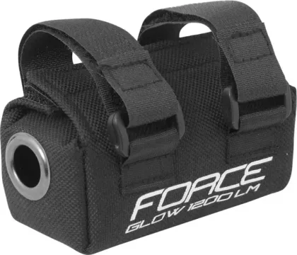 FORCE obal na baterku svetla GLOW, 2 popruhy