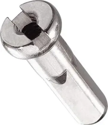 Niple 2/14mm strieborné 100ks