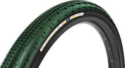 PANARACER plášť Gravelking SK - 700, kevlar, British Racing Green, Black sidewall