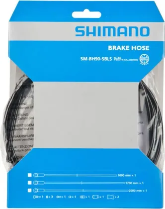 Hadička hydraulická SM-BH90 2000mm čierna M820 Saint