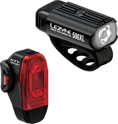 LEZYNE Set svetiel HECTO 500XL a KTV PRO+