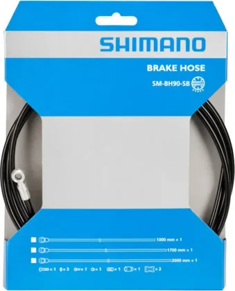 Hadička hydraulická SM-BH90 1700mm čierna M985/785/675
