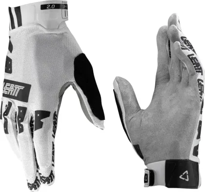 Leatt rukavice MTB 2.0 X-Flow, White