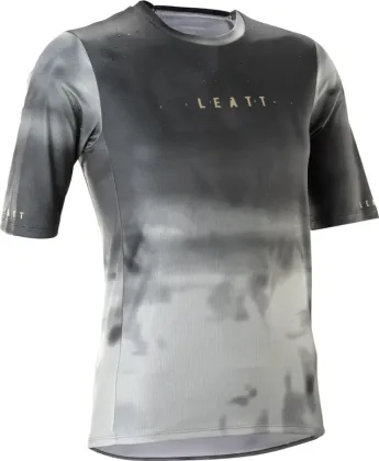 LEATT dres krátky rukáv MTB Gravity 4.0 Women, Ghost Black