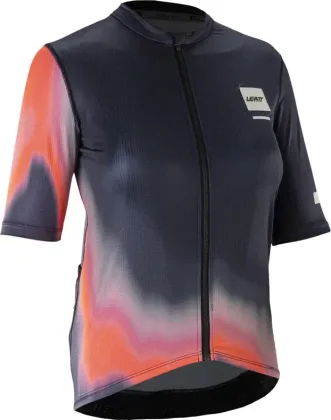 LEATT dres krátky rukáv MTB Endurance 3.0 Women, Heatmap Black