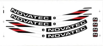 Novatec samolepky na ráfik MTA20C-29xW20 pre kolesá FLOWTRAIL 29"