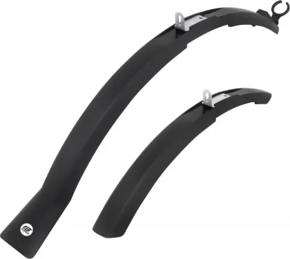 FORCE blatníky 26 - 28" s lopatkou, plast, čierne