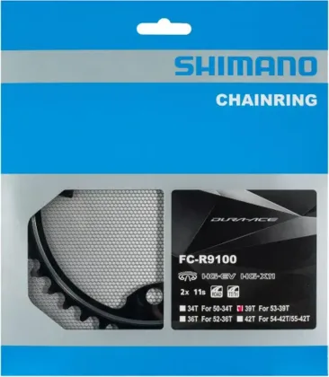 Prevodník 39z. FC-R9100 Dura Ace čierny 110mm