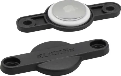 KLICKfix Držiak pre Apple Airtag, Čierna