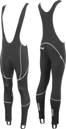 FORCE nohavice Z70 SOFTSHELL s trakmi bez vložky, čierne