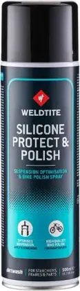 WELDTITE Mazací, leštiaci a voskovací silikonový olej Silicone Protect & Polish Spray 500ml