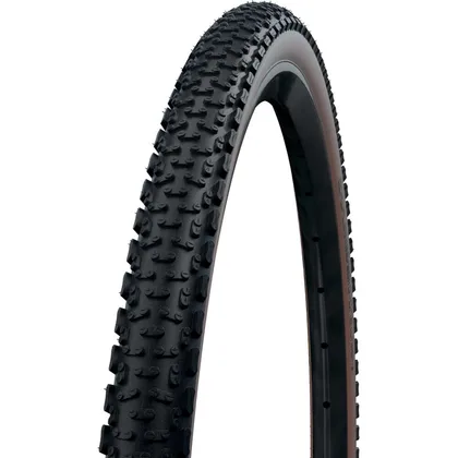 Plášť G-ONE ULTRABITE 700x45C (45-622) 67EPI 610g TLE Perf RaceGuard Addix hnedý bok skladací