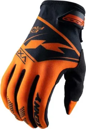 KENNY Cyklistické rukavice BRAVE ORANGE 8, Oranžová