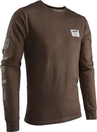 Leatt dlhé tričko Shirt Core, Loam