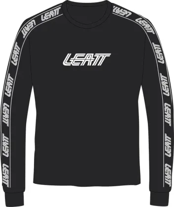 LEATT tričko dlhý rukáv Tech, Black