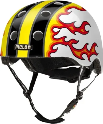 Melon Cyklistická prilba Fired Up XXS/S, Čierna/Žltá/Biela