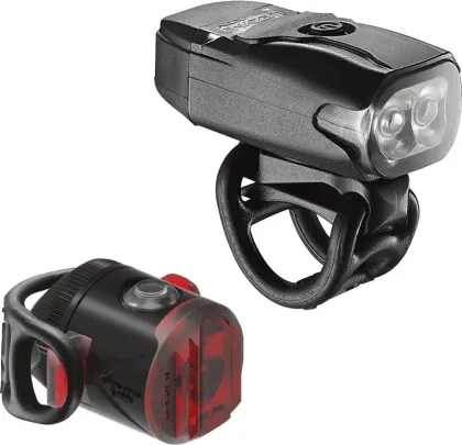 LEZYNE set svetiel KTV DRIVE a FEMTO USB čierne