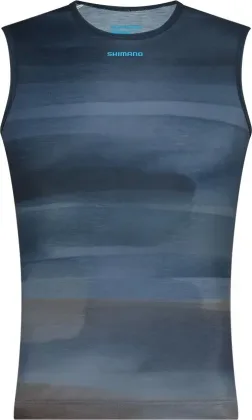 Tričko VERTEX PRIMA SL BASE LAYER PRINTED aurora modré /Vel:L