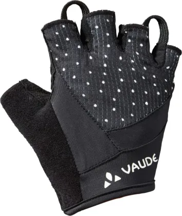 Vaude cyklistické rukavice Advanced II, black, dámske