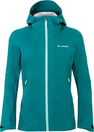 Vaude nepremokavá bunda Croz 3L III, dámska, wave