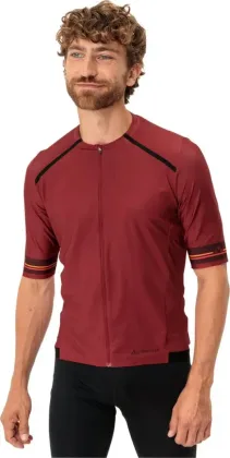 Vaude cyklistický dres Furka FZ II, pánsky, carmine