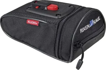 KLICKfix Podsedlová taška MICRO 80 PLUS čierna, Čierna