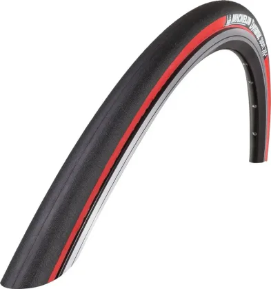 Plášť DYNAMIC SPORT 700x23C (23-622) 3x30TPI 290g červený bok