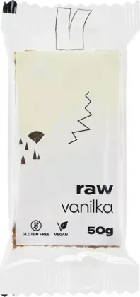 MARVA RAW tyčinka, mandľa s vanilkou, 50 g