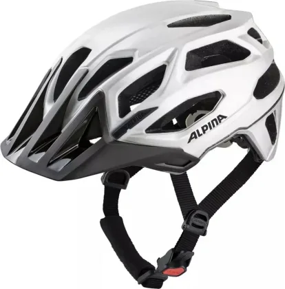 ALPINA Cyklistická prilba Garbanzo biela (white gloss)