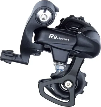 microSHIFT prehadzovačka R8 8sp. krátke ramienko