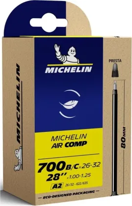 Duša A2 AIRCOMP 700x26/32C (26/32-622/635) FV 80mm 96g