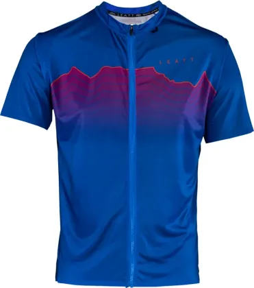 Leatt dres s krátkym rukávom MTB Trail 3.0, pánsky, blue