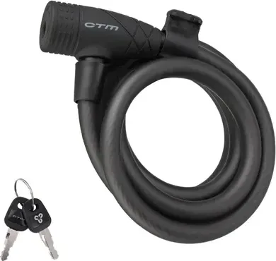 Zámok špirálový CTM CABLE, 12x1500mm