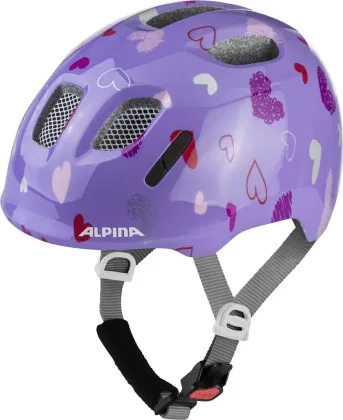 ALPINA cyklistická Junior prilba XIMO 2, purple hearts gloss