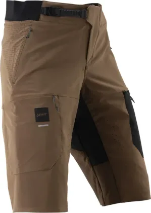 LEATT šortky MTB Gravity 4.0, Loam Brown