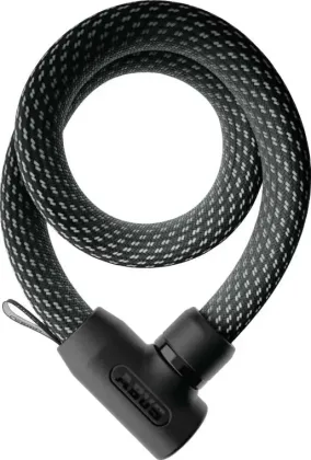 ABUS Zámok na bicykel Yarnit 4004K/110, Čierna/Sivá/Modrá/Fialová